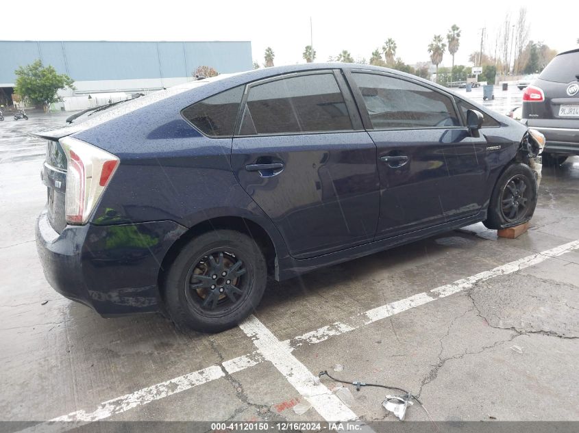 VIN JTDKN3DU5D0350044 2013 Toyota Prius, Two no.4