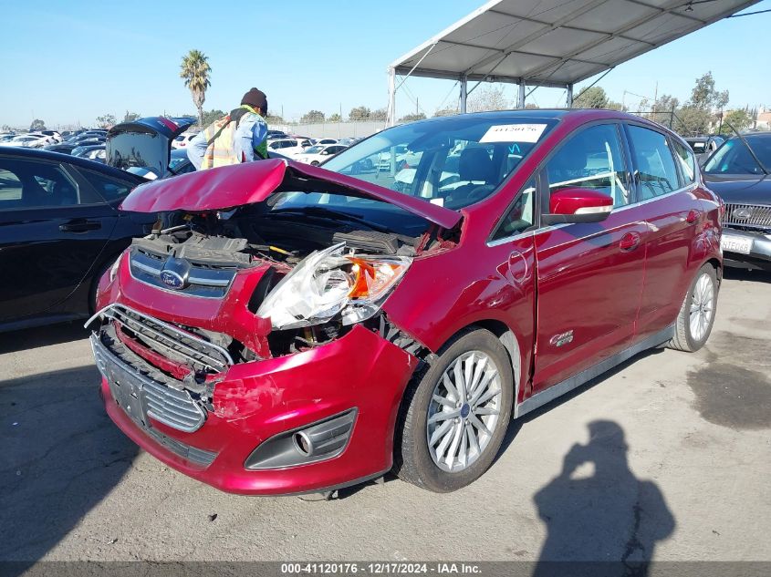 VIN 1FADP5CU5EL503348 2014 Ford C-Max, Energi Sel no.2