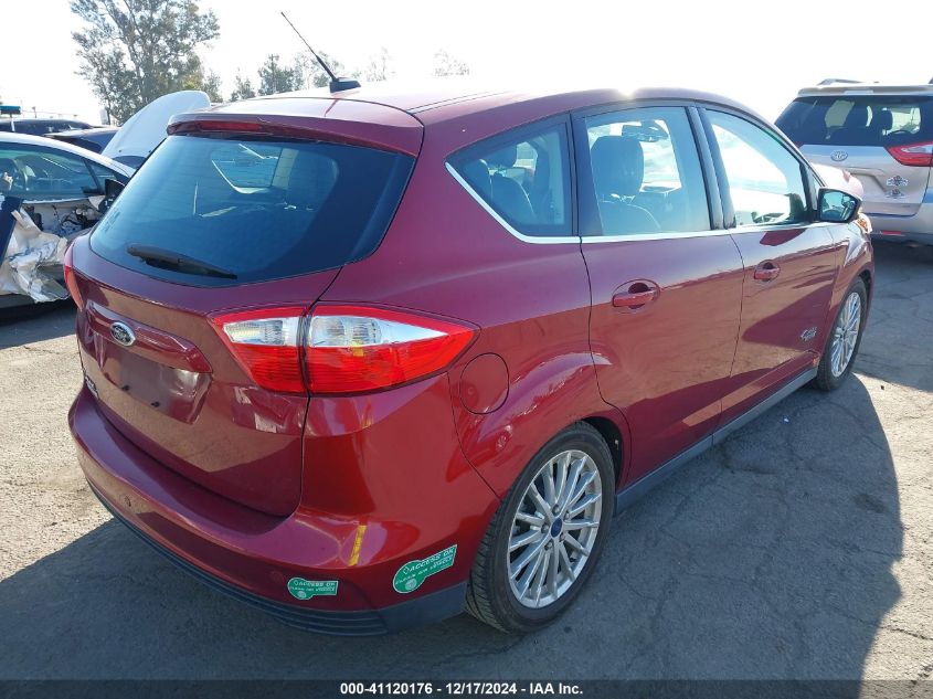 VIN 1FADP5CU5EL503348 2014 Ford C-Max, Energi Sel no.4