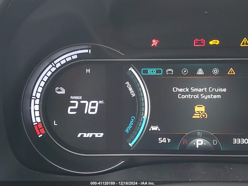 2019 Kia Niro Ev Ex Premium VIN: KNDCE3LG6K5014936 Lot: 41120189