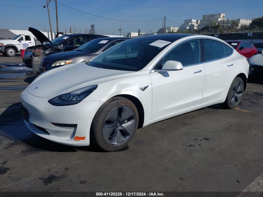 2020 Tesla Model 3 Standard Range Plus Rear-Wheel Drive/Standard Range Rear-Wheel Drive VIN: 5YJ3E1EA9LF633043 Lot: 41120228