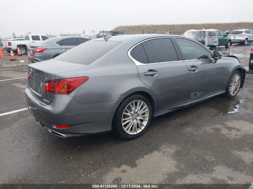 VIN JTHBE1BL3D5017910 2013 LEXUS GS 350 no.4