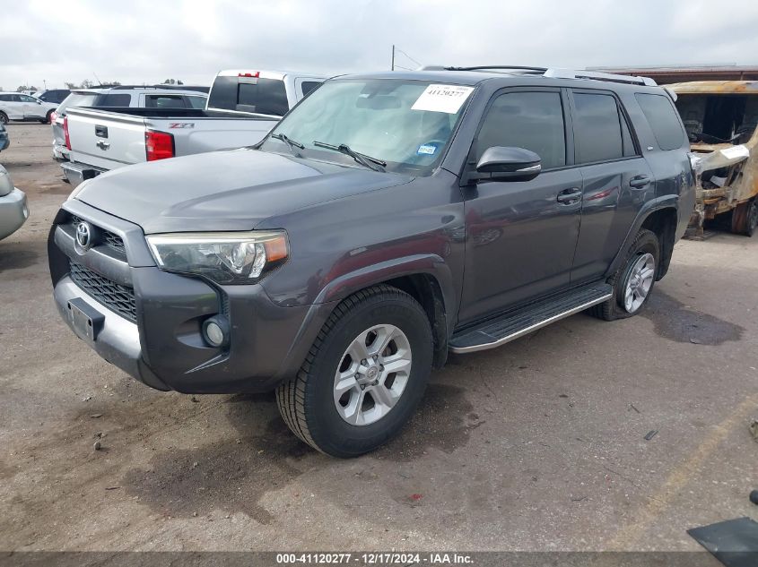 VIN JTEZU5JR1G5131940 2016 TOYOTA 4RUNNER no.2