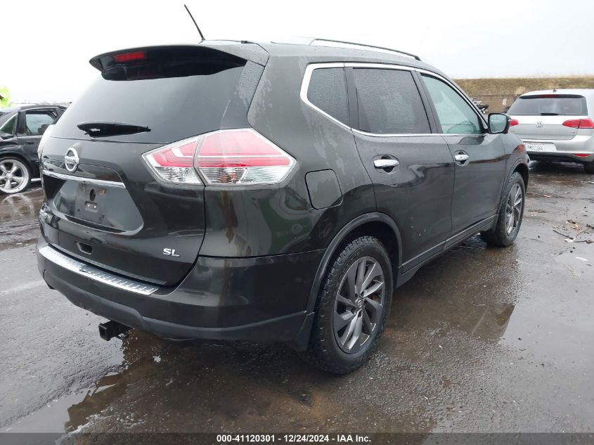 VIN 5N1AT2MT2GC887276 2016 Nissan Rogue, SL no.4