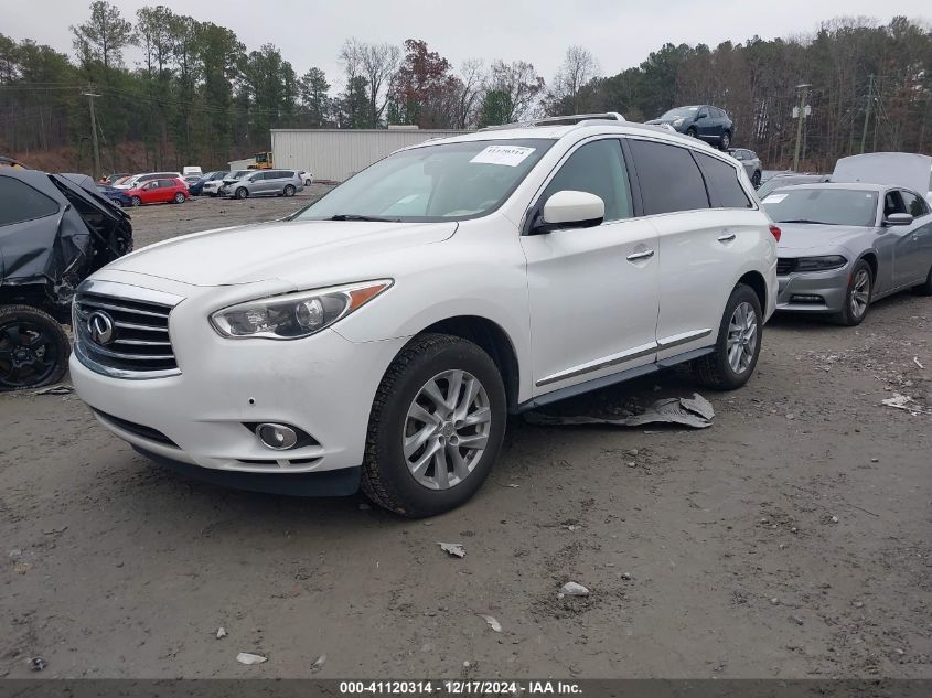 VIN 5N1AL0MM0DC352908 2013 INFINITI JX35 no.2