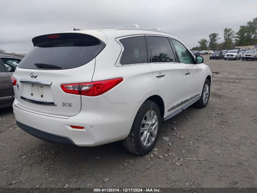 VIN 5N1AL0MM0DC352908 2013 INFINITI JX35 no.4