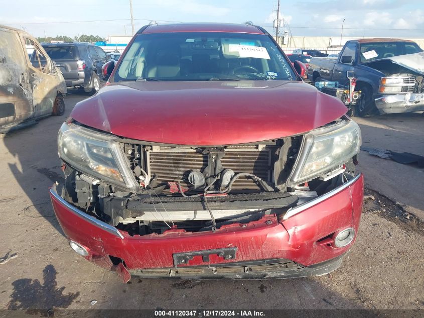 2015 Nissan Pathfinder Platinum VIN: 5N1AR2MN8FC656686 Lot: 41120347