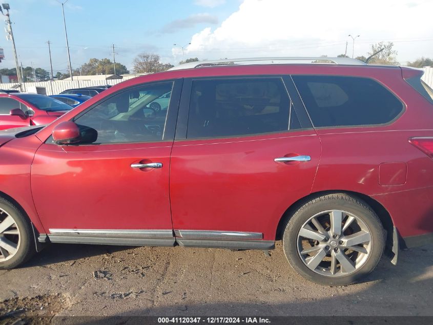 2015 Nissan Pathfinder Platinum VIN: 5N1AR2MN8FC656686 Lot: 41120347