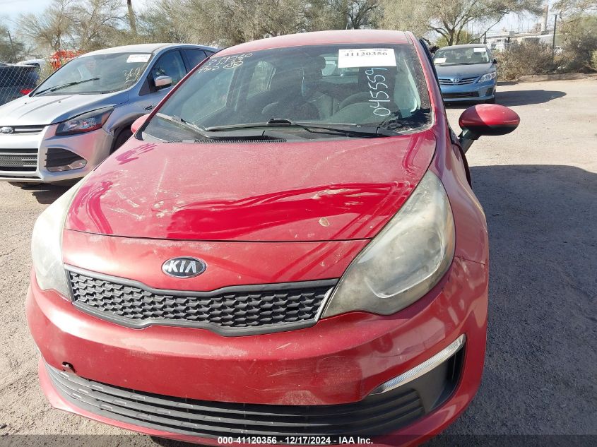 2017 Kia Rio Lx VIN: KNADM4A37H6045559 Lot: 41120356