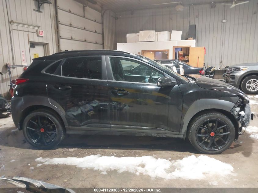 2021 Hyundai Kona Night VIN: KM8K6CA52MU684921 Lot: 41120383