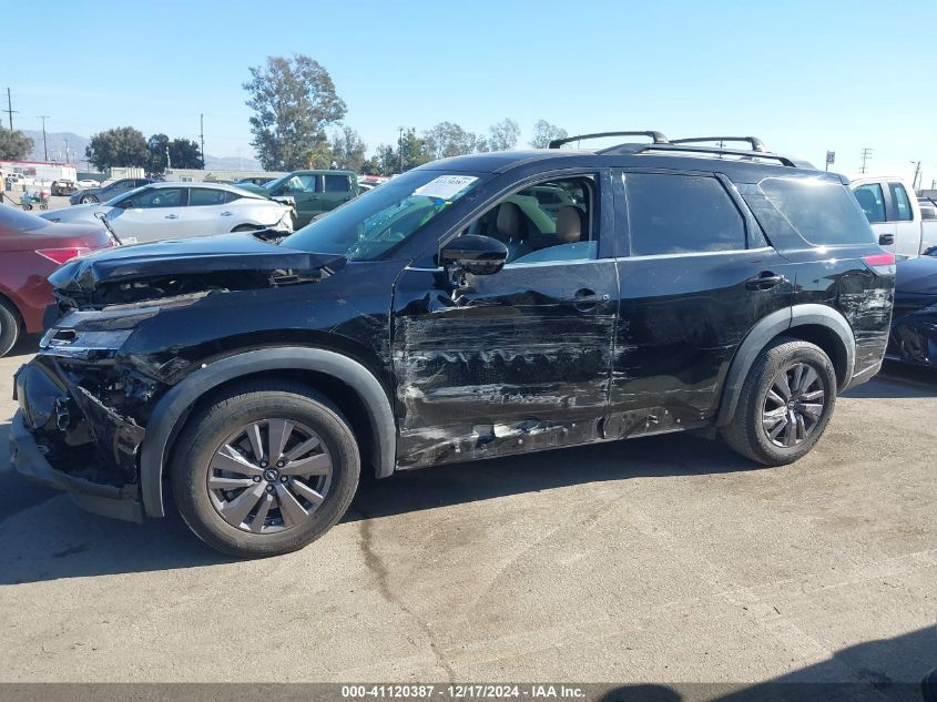 2022 Nissan Pathfinder Sv 2Wd VIN: 5N1DR3BA5NC248535 Lot: 41120387