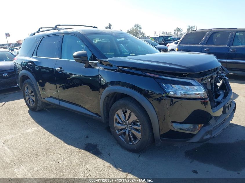 2022 Nissan Pathfinder Sv 2Wd VIN: 5N1DR3BA5NC248535 Lot: 41120387