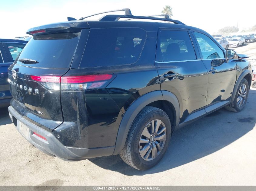 2022 Nissan Pathfinder Sv 2Wd VIN: 5N1DR3BA5NC248535 Lot: 41120387