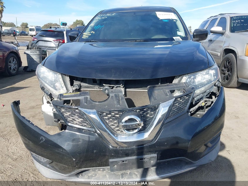 2016 NISSAN ROGUE S/SL/SV - KNMAT2MT8GP707733