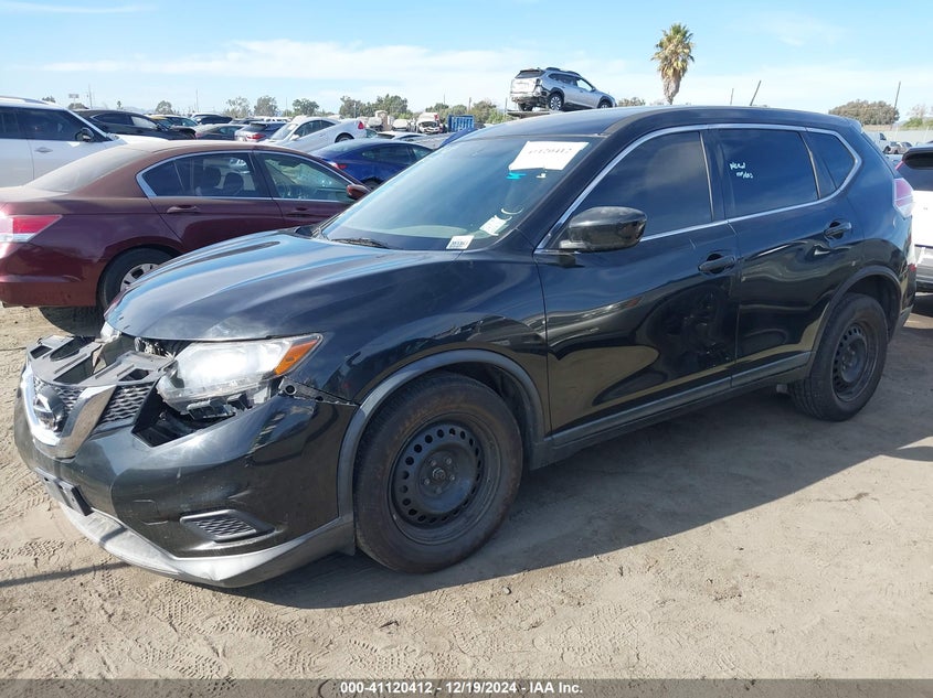 2016 NISSAN ROGUE S/SL/SV - KNMAT2MT8GP707733