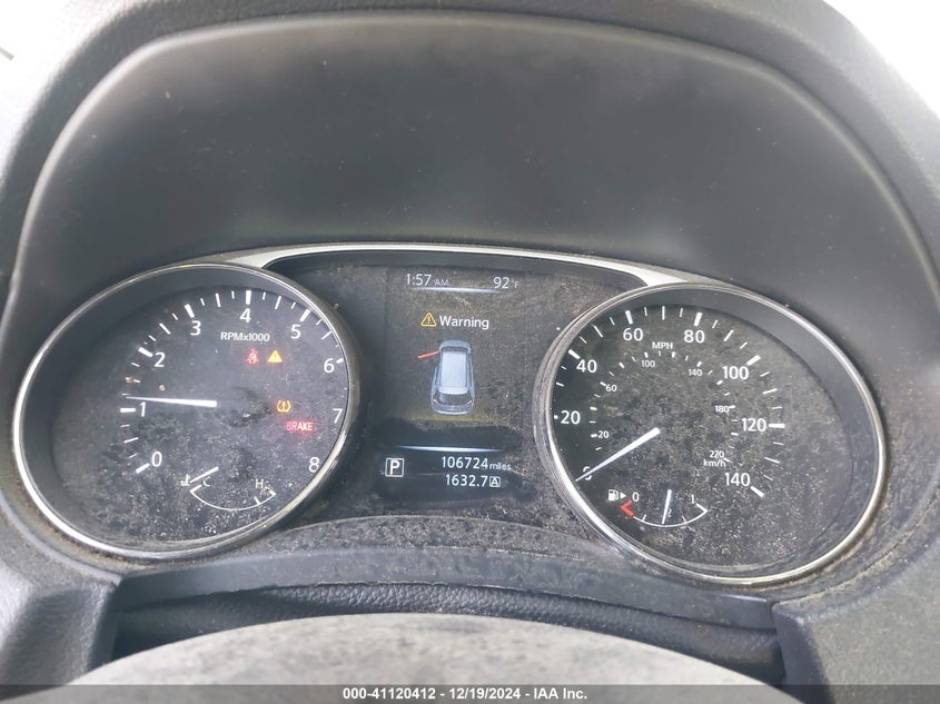 2016 NISSAN ROGUE S/SL/SV - KNMAT2MT8GP707733