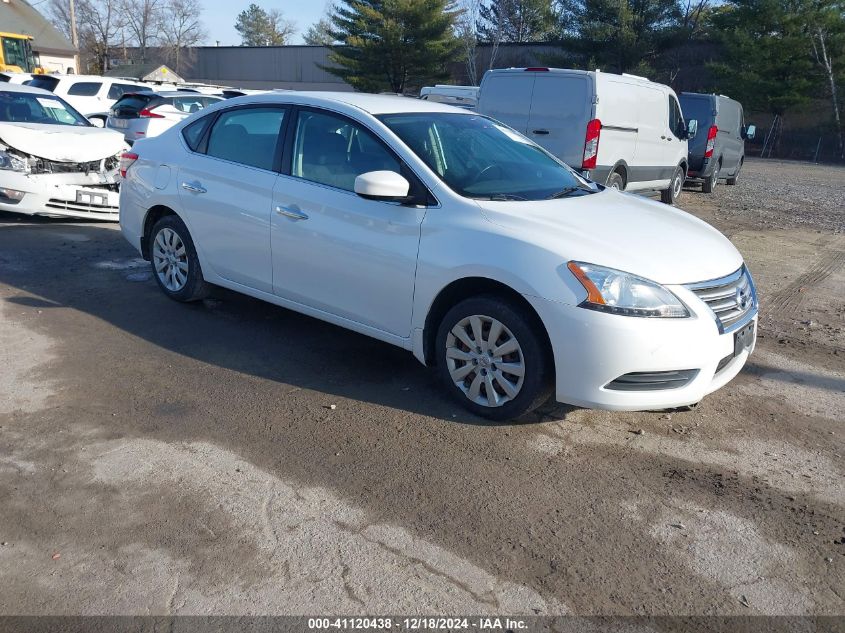 VIN 3N1AB7AP5EY334897 2014 Nissan Sentra, SV no.1