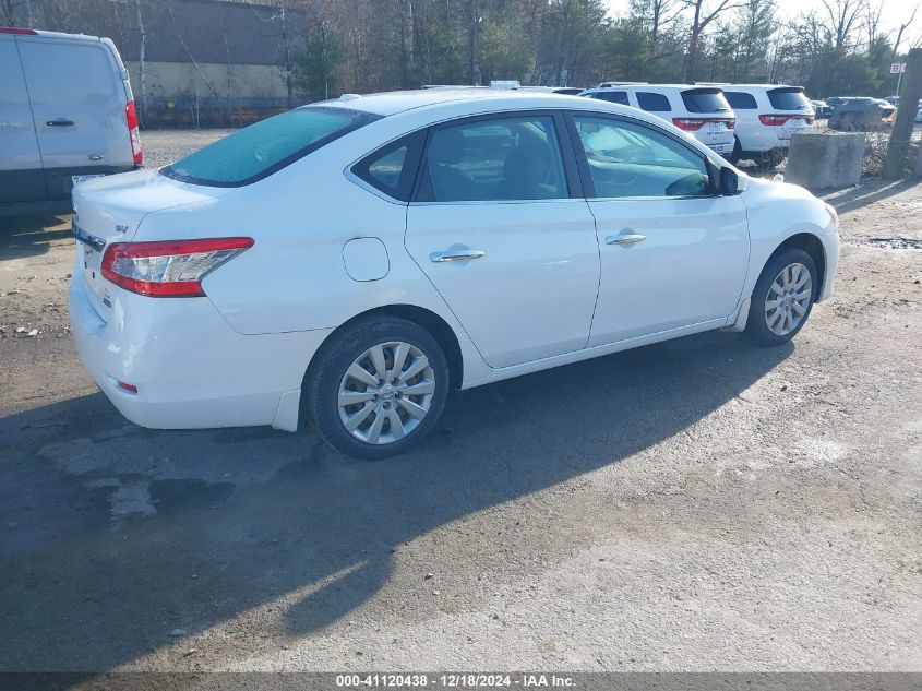 VIN 3N1AB7AP5EY334897 2014 Nissan Sentra, SV no.4