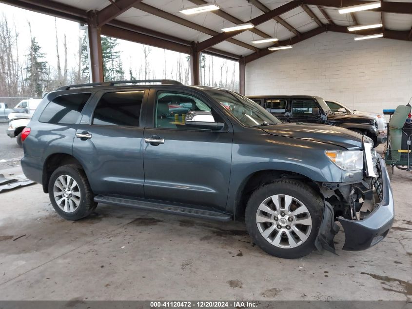 2008 Toyota Sequoia Limited 5.7L V8 VIN: 5TDBY68A58S010761 Lot: 41120472