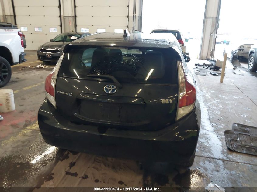 2015 Toyota Prius C Two VIN: JTDKDTB3XF1101684 Lot: 41120474