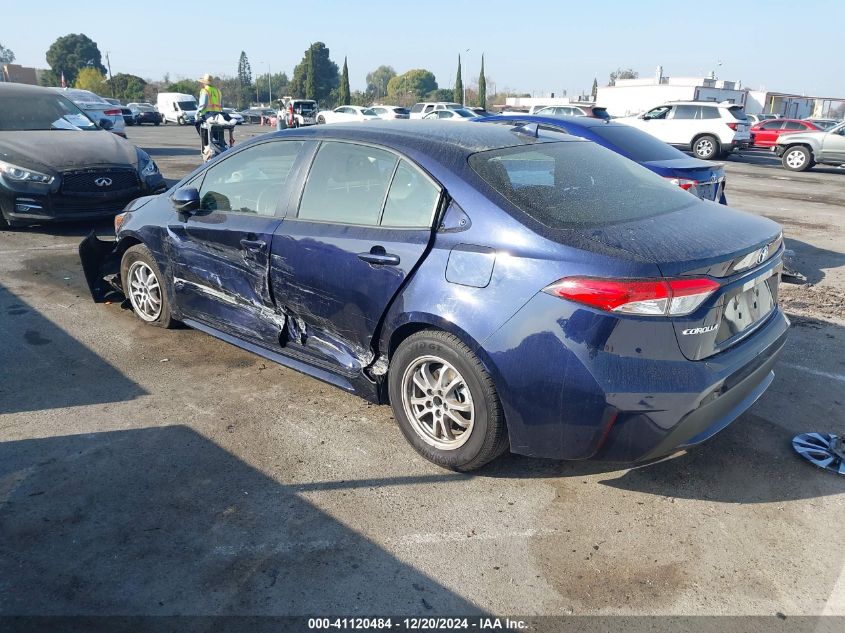 VIN JTDEAMDE2NJ055180 2022 Toyota Corolla, Hybrid Le no.3