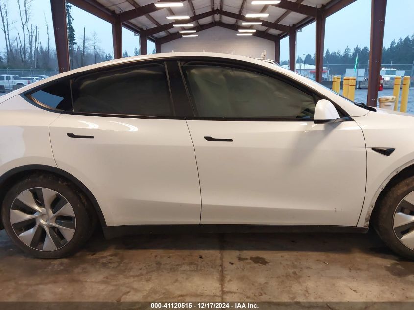 2023 Tesla Model Y Awd/Long Range Dual Motor All-Wheel Drive VIN: 7SAYGDEE7PF872281 Lot: 41120515