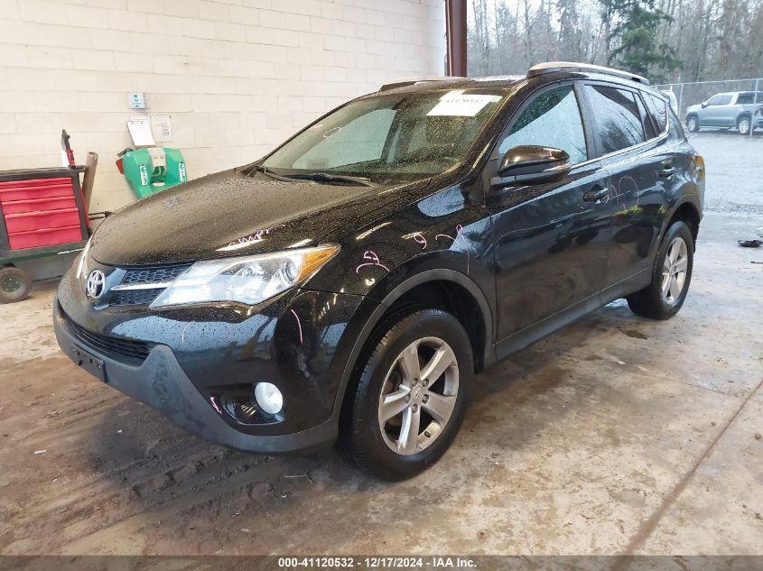 VIN 2T3RFREV5DW082033 2013 TOYOTA RAV4 no.2