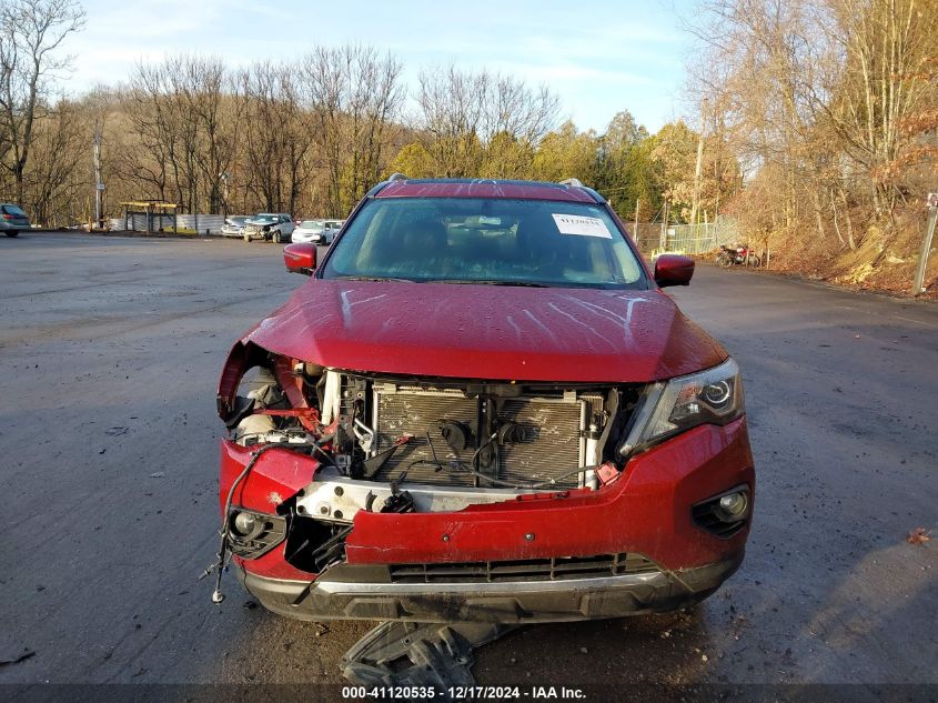 2019 Nissan Pathfinder Sl VIN: 5N1DR2MM7KC591425 Lot: 41120535