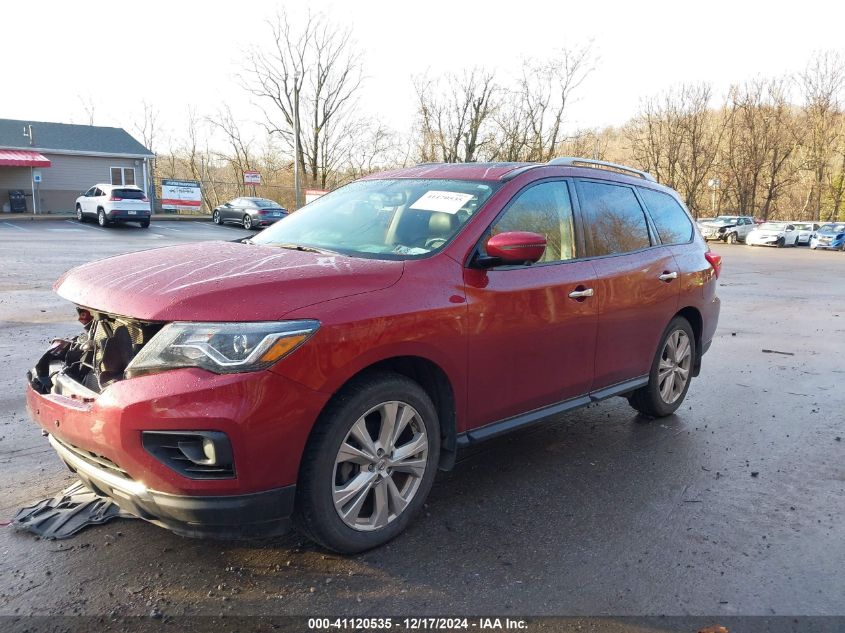 VIN 5N1DR2MM7KC591425 2019 Nissan Pathfinder, SL no.2