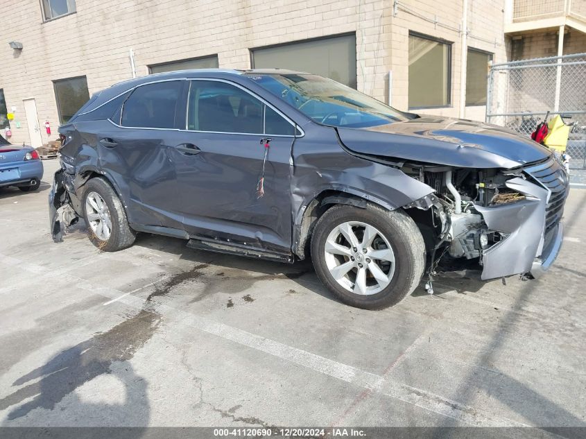 VIN 2T2ZZMCA0GC010628 2016 Lexus RX, 350 no.1