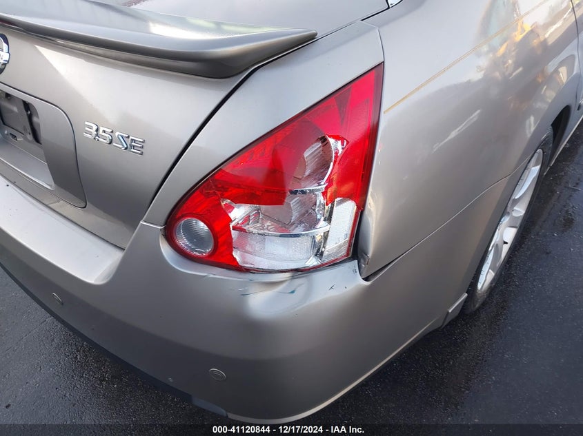 2007 Nissan Maxima 3.5 Se VIN: 1N4BA41E97C820857 Lot: 41120844