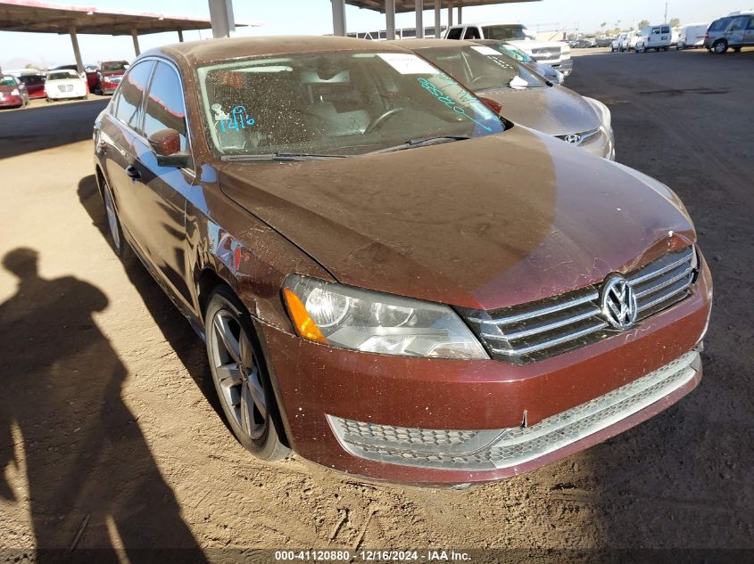 VIN 1VWBT7A30EC072580 2014 VOLKSWAGEN PASSAT no.1