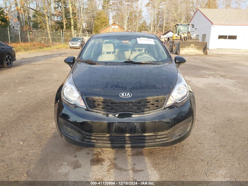 2013 Kia Rio Lx VIN: KNADM4A37D6172631 Lot: 41120904