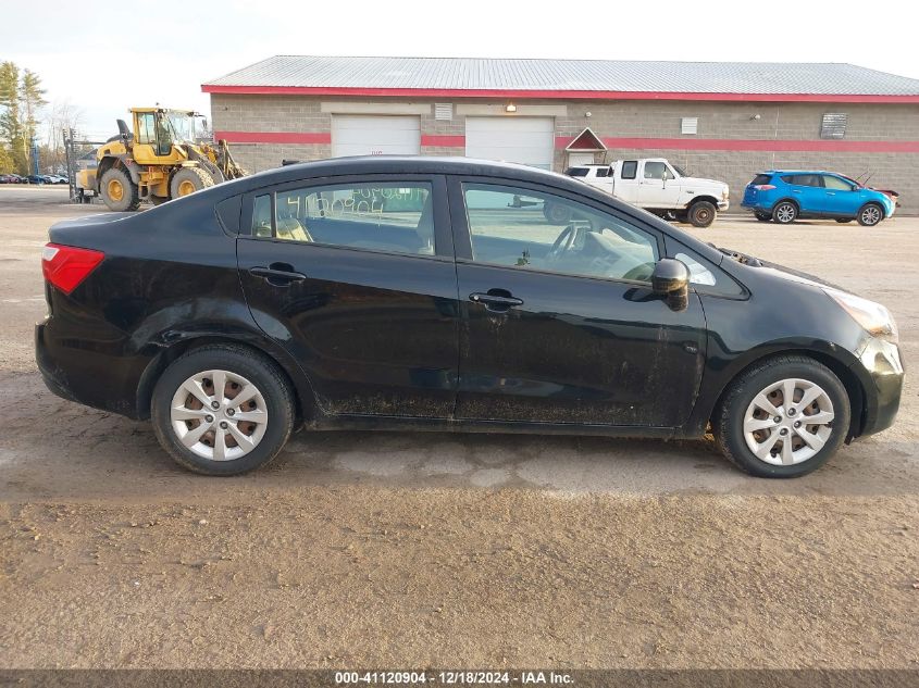 2013 Kia Rio Lx VIN: KNADM4A37D6172631 Lot: 41120904