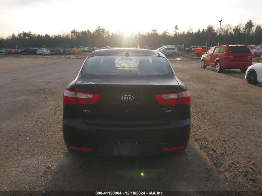 2013 Kia Rio Lx VIN: KNADM4A37D6172631 Lot: 41120904