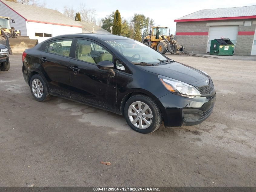 2013 Kia Rio Lx VIN: KNADM4A37D6172631 Lot: 41120904