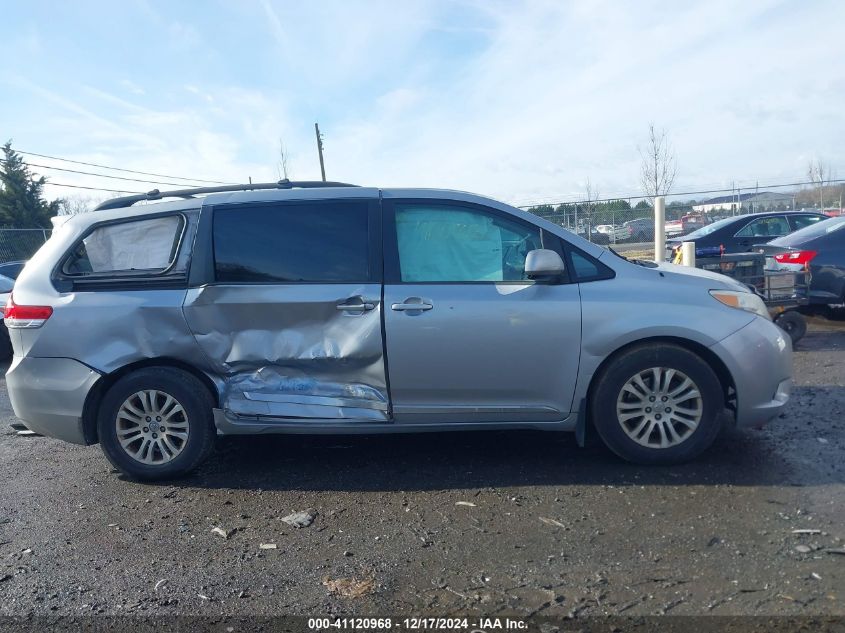 2013 Toyota Sienna Xle V6 8 Passenger VIN: 5TDYK3DC9DS371938 Lot: 41120968