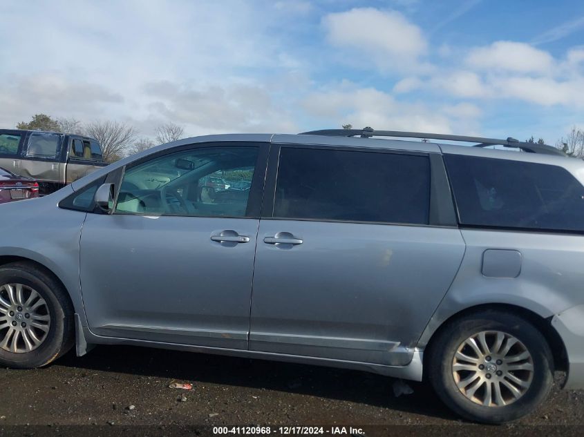 2013 Toyota Sienna Xle V6 8 Passenger VIN: 5TDYK3DC9DS371938 Lot: 41120968