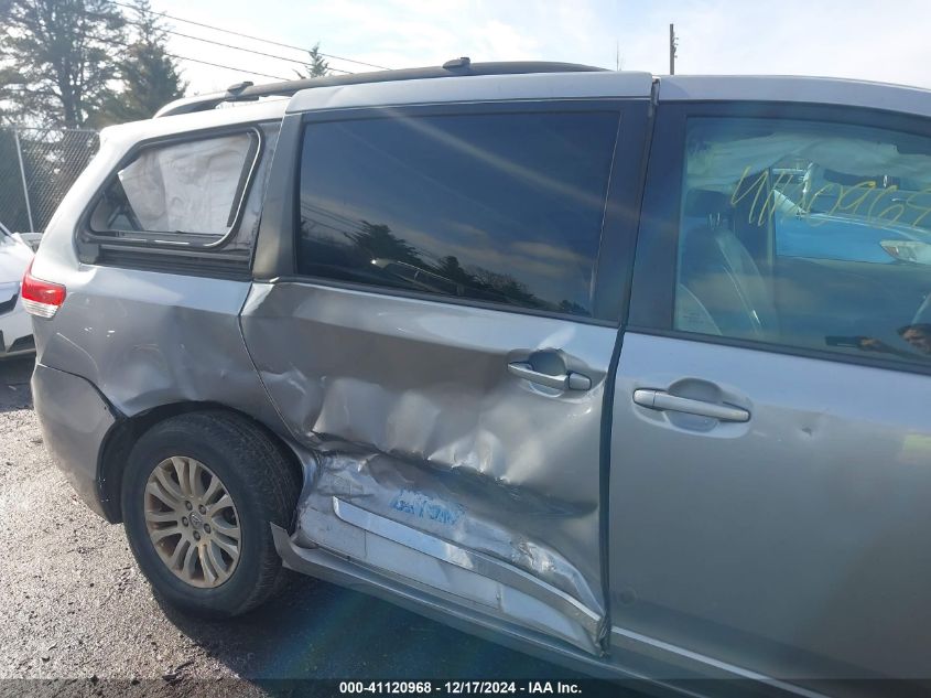 2013 Toyota Sienna Xle V6 8 Passenger VIN: 5TDYK3DC9DS371938 Lot: 41120968