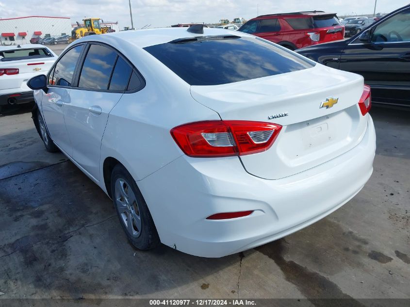 VIN 1G1BB5SM3H7242566 2017 Chevrolet Cruze, Ls Manual no.3