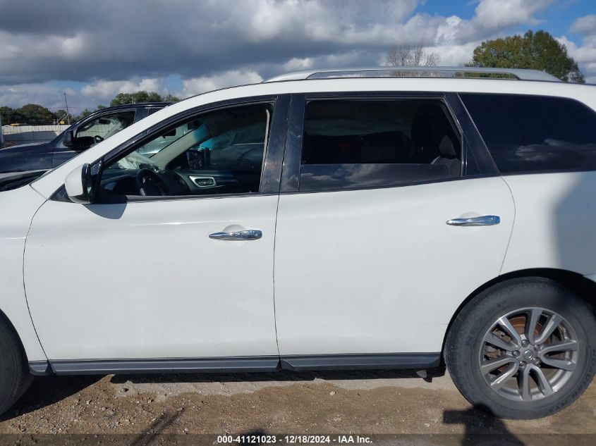 2015 Nissan Pathfinder S VIN: 5N1AR2MN7FC695429 Lot: 41121023