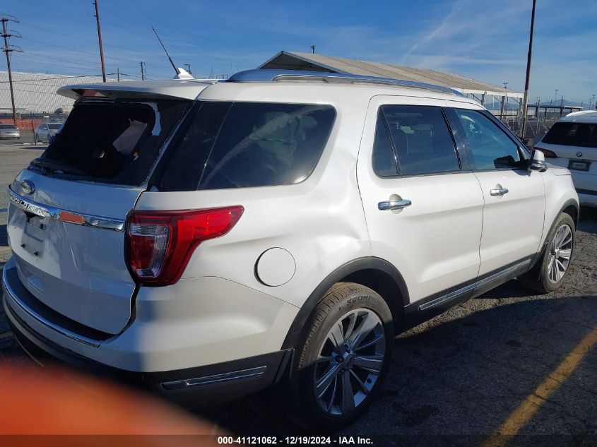 2018 Ford Explorer Limited VIN: 1FM5K7F82JGC14708 Lot: 41121062