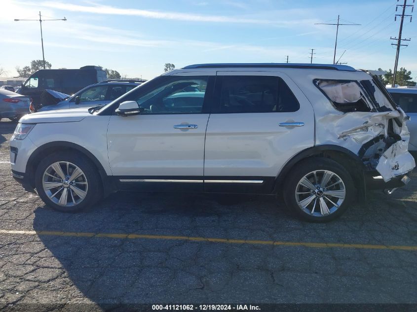 2018 Ford Explorer Limited VIN: 1FM5K7F82JGC14708 Lot: 41121062