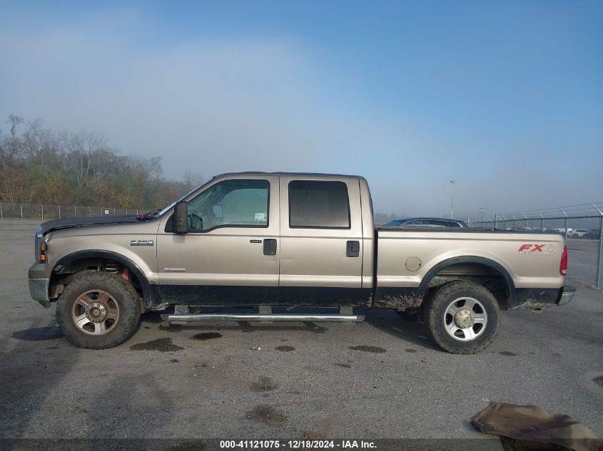 2005 Ford F-250 Lariat/Xl/Xlt VIN: 1FTSW21P25EA10389 Lot: 41121075