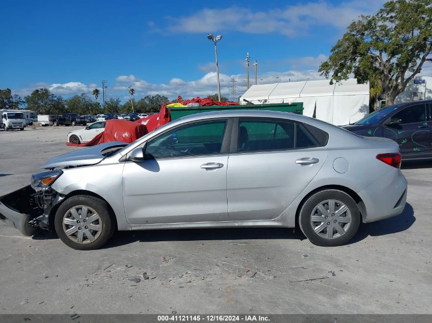 2023 Kia Rio Lx VIN: 3KPA24AD5PE522308 Lot: 41121145