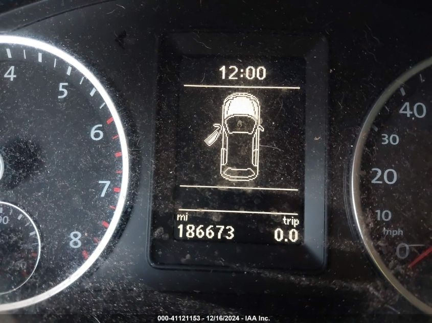 2013 Volkswagen Tiguan Sel VIN: WVGBV7AX7DW523223 Lot: 41121153