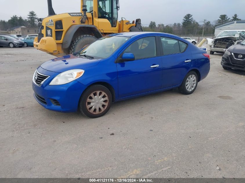 VIN 3N1CN7AP2DL879550 2013 NISSAN VERSA no.2