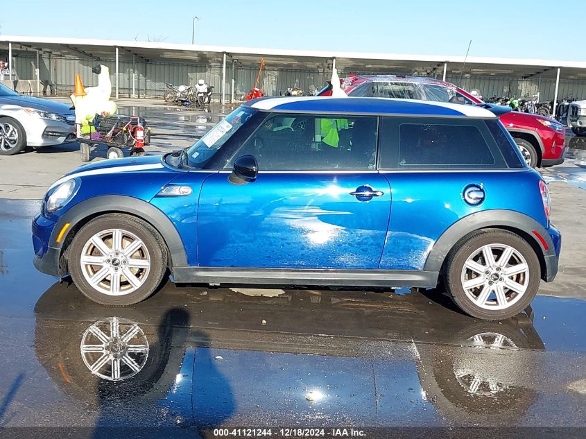 2013 Mini Hardtop Cooper S VIN: WMWSV3C51DT395388 Lot: 41121244