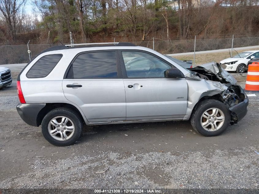 2007 Kia Sportage Lx V6 VIN: KNDJE723377335910 Lot: 41121308