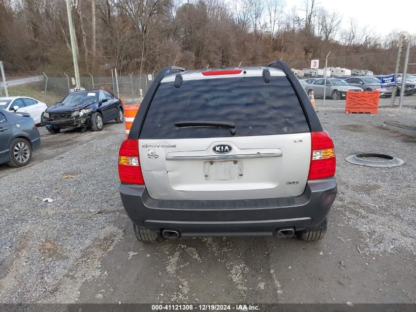 2007 Kia Sportage Lx V6 VIN: KNDJE723377335910 Lot: 41121308